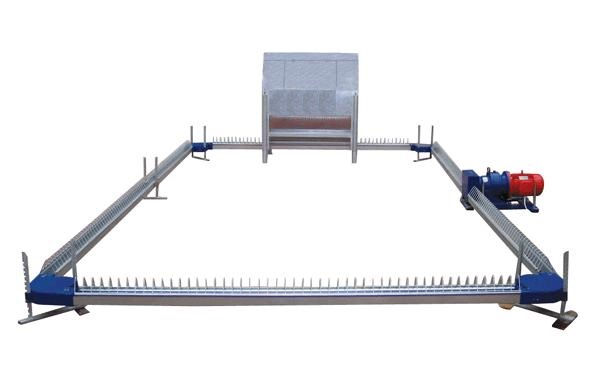 种鸡平养链条喂料系统